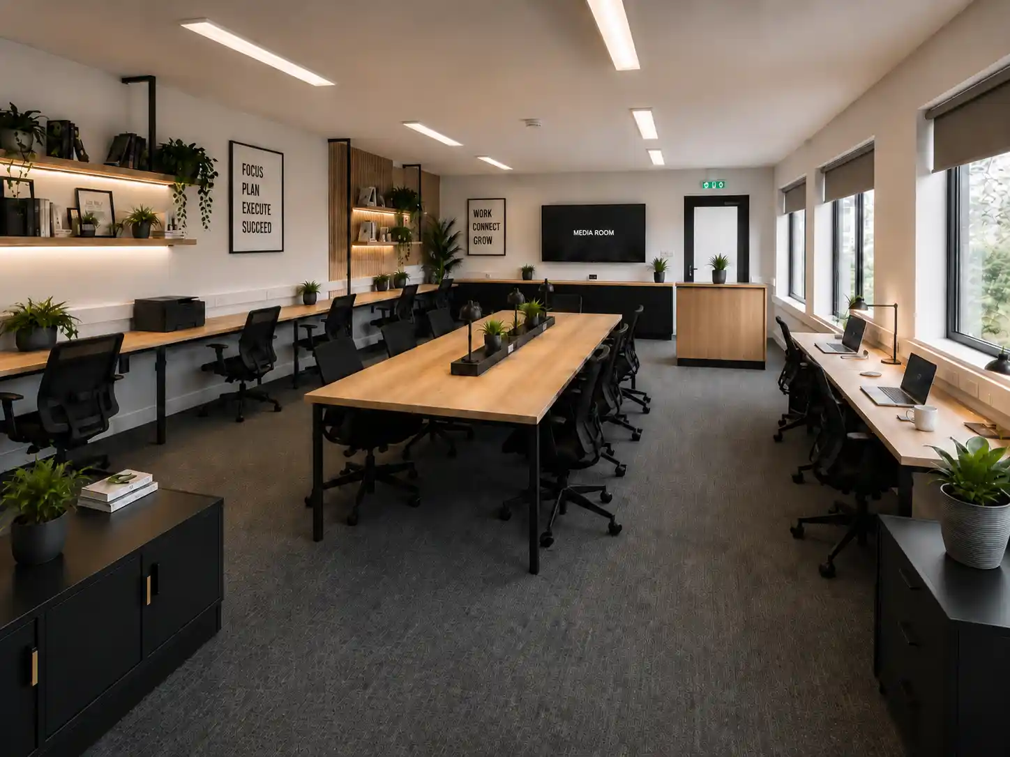 Co-working coworking space omb centre