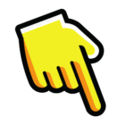 Finger pointing omb finger